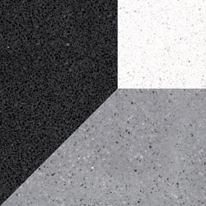 Cubi M – напольная плитка терраццо из мрамора, коллекция Декоры – Mipa Design