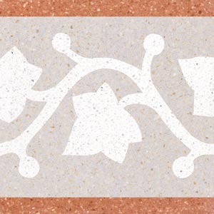 Fedora – напольная плитка терраццо из мрамора, коллекция Декоры – Mipa Design