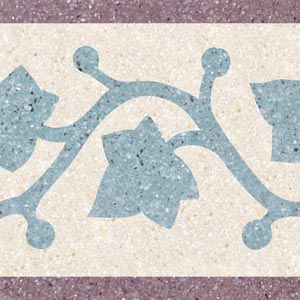 Fedora – напольная плитка терраццо из мрамора, коллекция Декоры – Mipa Design