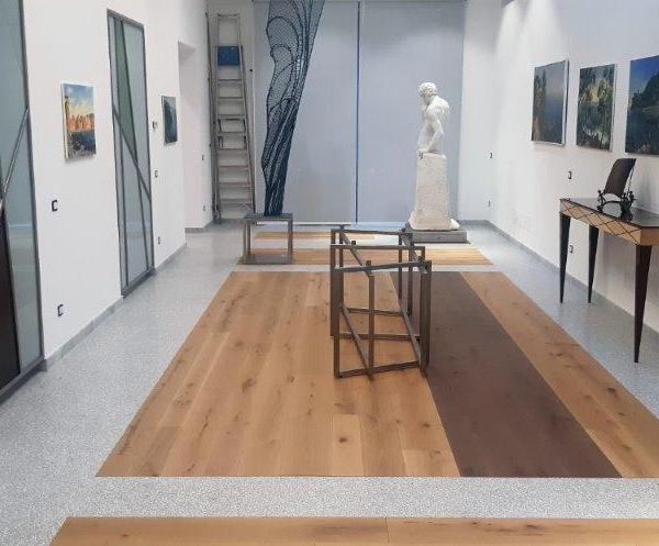 The style that comes from the mix of SLABS and parquet