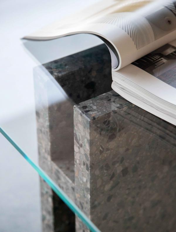 Previewing the primitive charm of Marble graniglia