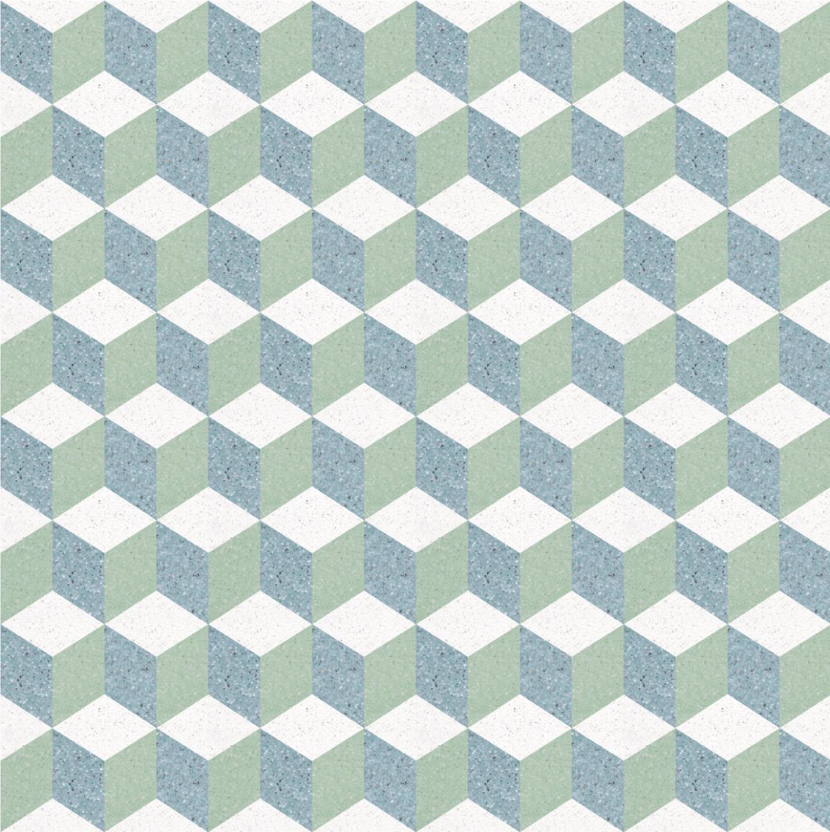 escher decoro a campo pieno schema di posa