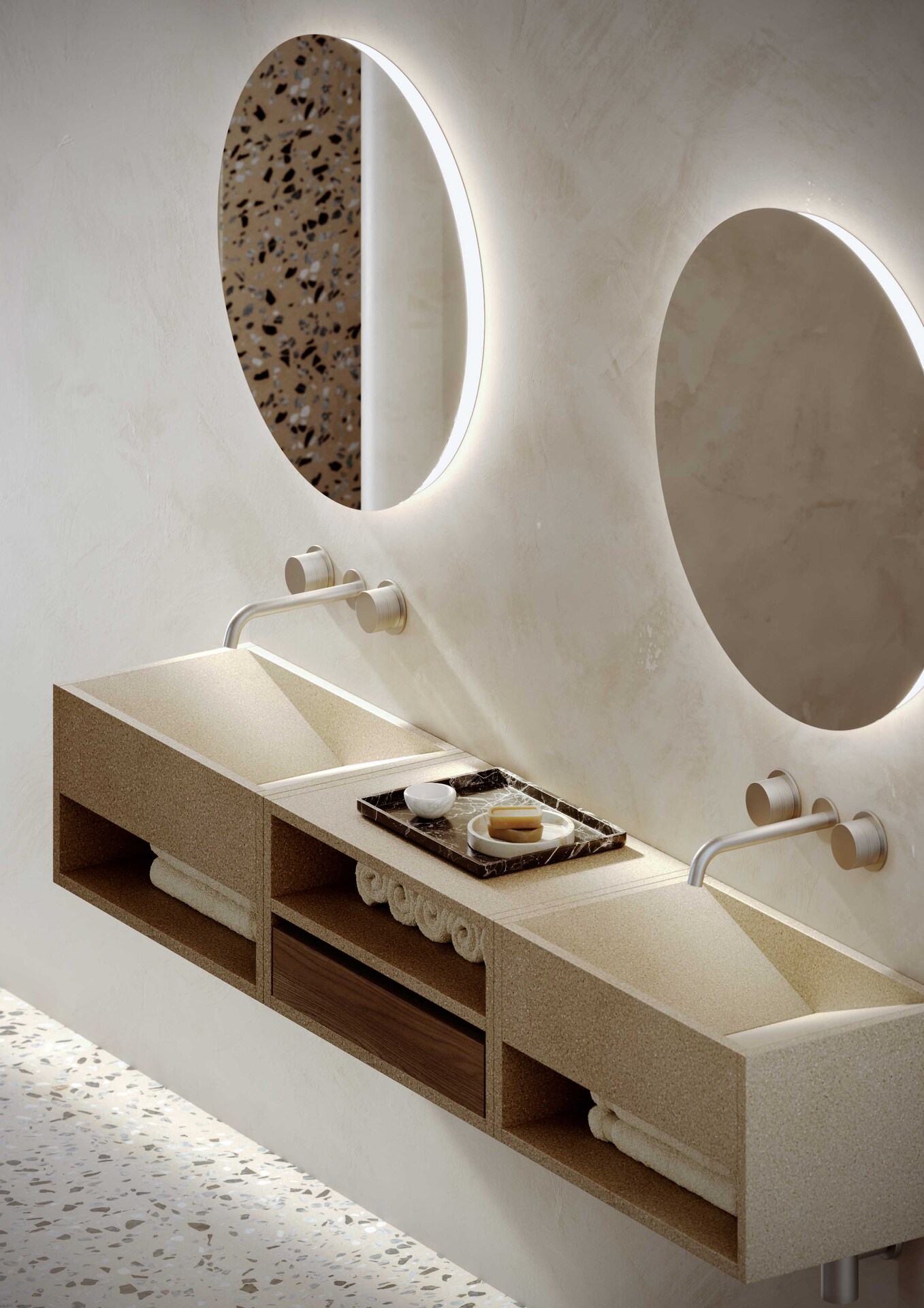 Blocchi Sospesi close up